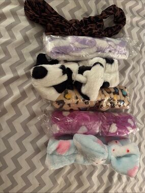 Plush Animal & Pattern Kids Headbands - Assorted Colors